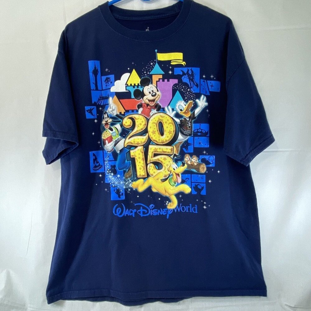 Disneyland Resort T-shirt Men's Size XL Short Sleeve Walt Disney World 2015